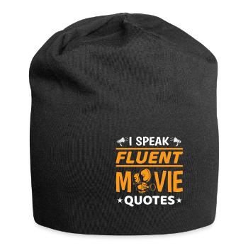 Cinéphile Fan de Cinéma Amateur Films Cadeau - Bonnet en jersey - noir - Devant