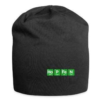 Hopfen Biertrinker - Jersey-Beanie - Schwarz - Vorne
