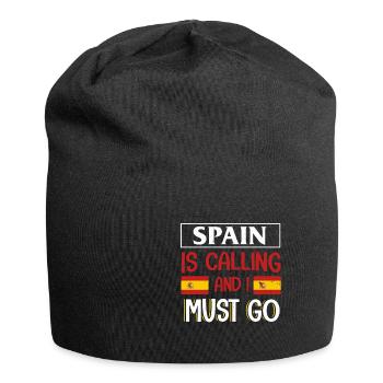 Espagne - Bonnet en jersey - noir - Devant