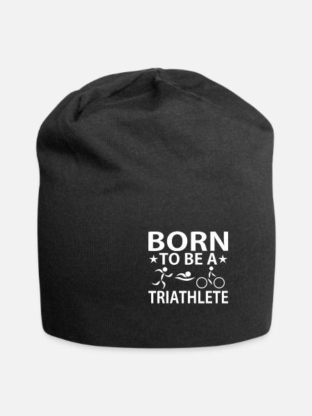 Triathlon - Jersey-Beanie - Schwarz