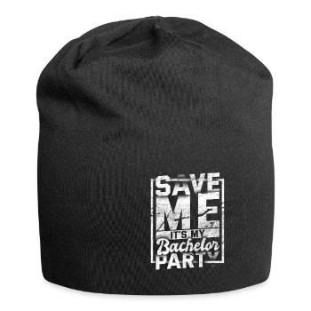 Bachelor Party Marriage Bachelorette Party - Jersey Beanie - black - Front