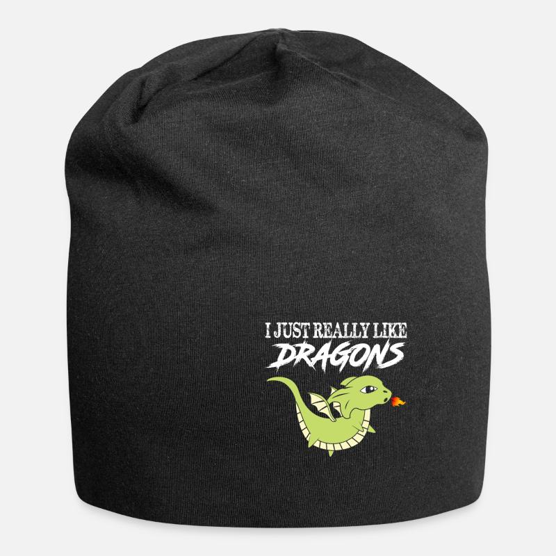 Dragon - Jersey Beanie - black