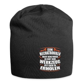 Automechaniker - Jersey-Beanie - Schwarz - Vorne