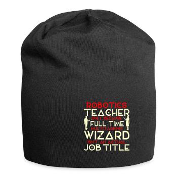 professeur - Bonnet en jersey - noir - Devant