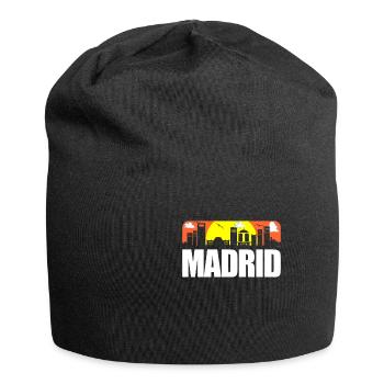 Madrid - Jersey-Beanie - Schwarz - Vorne