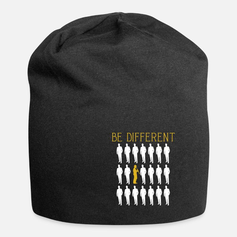 Clarinette - Bonnet en jersey - noir
