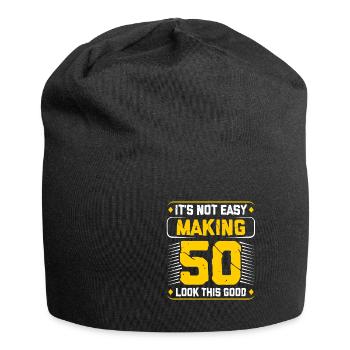 50ème anniversaire - Bonnet en jersey - noir - Devant