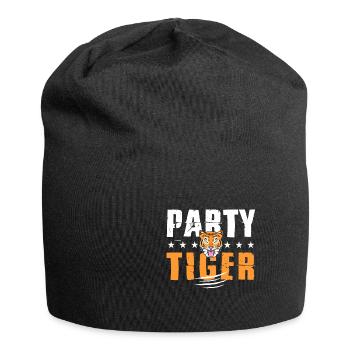 Tiger - Jersey-Beanie - Schwarz - Vorne