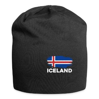 Island - Jersey-Beanie - Schwarz - Vorne