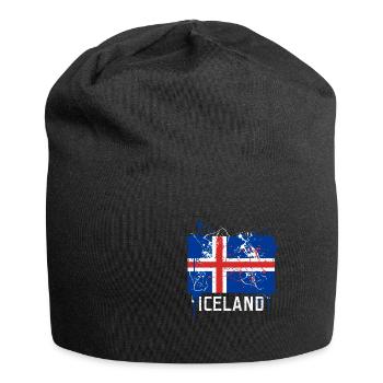 Islande - Bonnet en jersey - noir - Devant