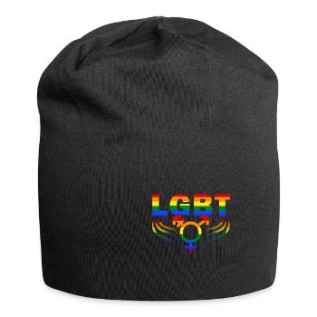 Lgbt - Jersey-Beanie - Schwarz - Vorne