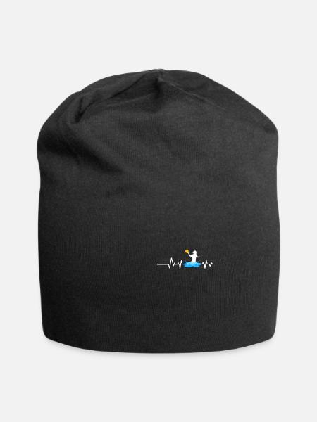 Wasserball - Jersey-Beanie - Schwarz