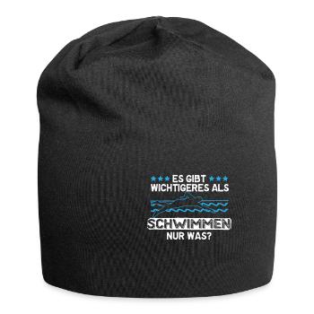 schwimmen - Jersey-Beanie - Schwarz - Vorne