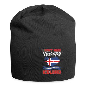 Iceland - Jersey Beanie - black - Front