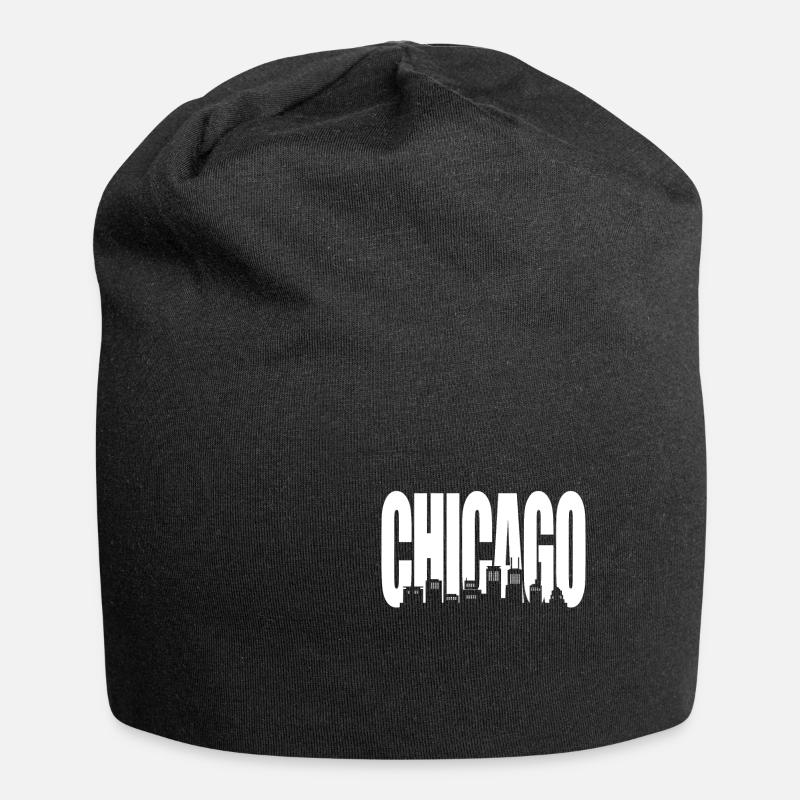 Chicago - Jersey-Beanie - Schwarz