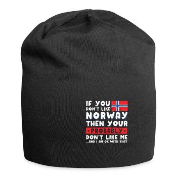 Norway - Jersey Beanie - black - Front