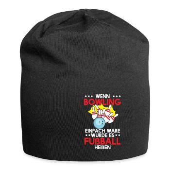 bowling - Jersey Beanie - black - Front