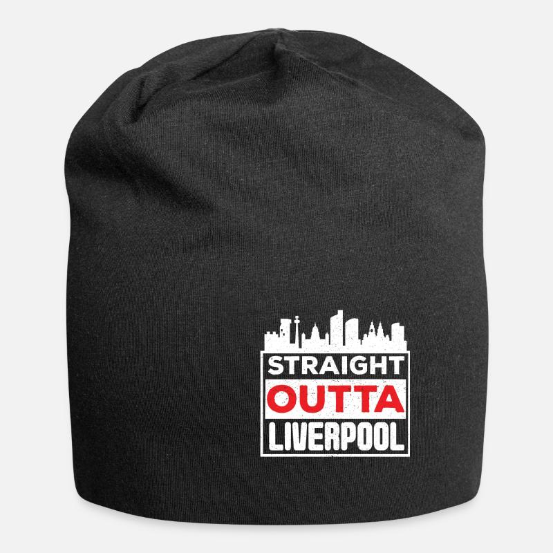 Liverpool - Jersey-Beanie - Schwarz