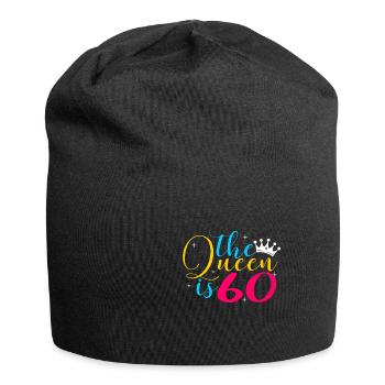60th birthday - Jersey Beanie - black - Front