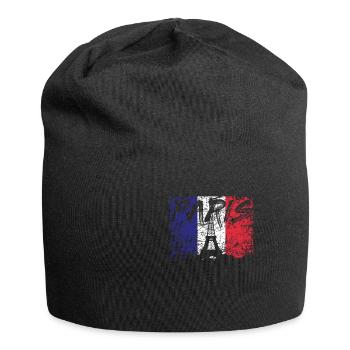 Paris - Jersey-Beanie - Schwarz - Vorne