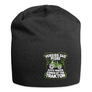 Traktor - Jersey-Beanie - Schwarz - Vorne