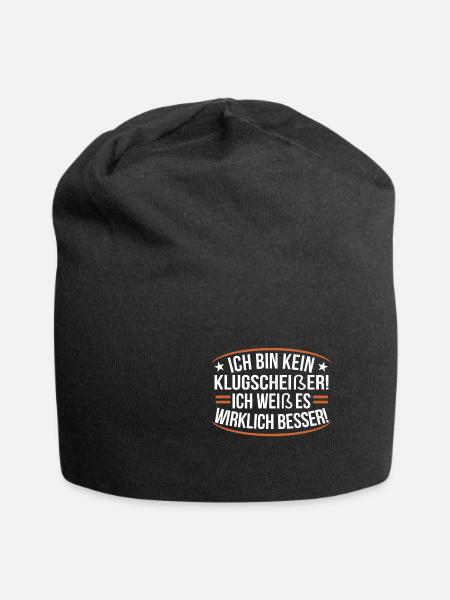 funny saying - Jersey Beanie - black