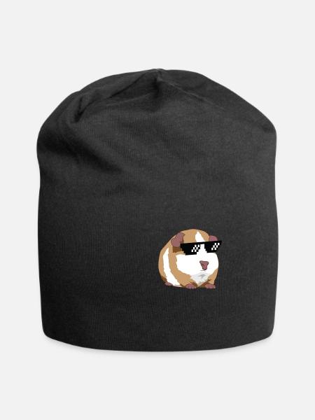 cobayes - Bonnet en jersey - noir