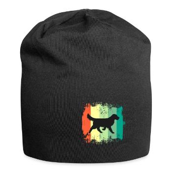 Golden retriever - Jersey Beanie - black - Front