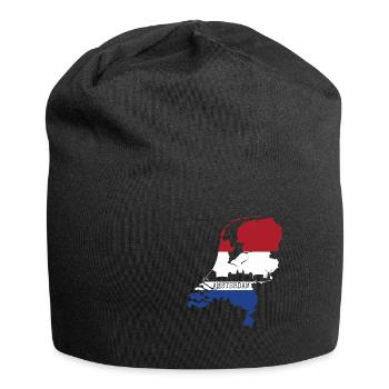 Amsterdam - Bonnet en jersey - noir - Devant
