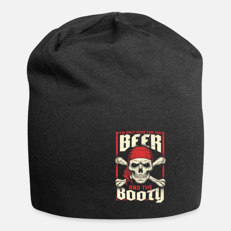 pirate - Bonnet en jersey - noir