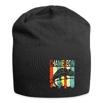 Caméléon - Bonnet en jersey - noir - Devant