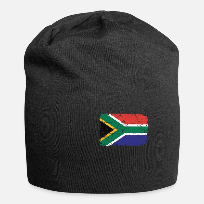 Afrique du Sud - Bonnet en jersey - noir