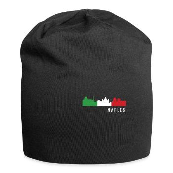 Naples Italy - Jersey Beanie - black - Front