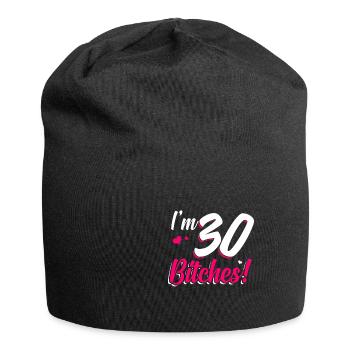 30th birthday - Jersey Beanie - black - Front