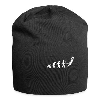 Gardien de but Gardien de but gardien de football cadeau - Bonnet en jersey - noir - Devant