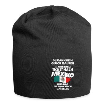 Mexiko - Jersey-Beanie - Schwarz - Vorne
