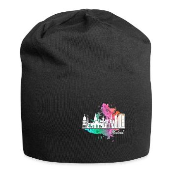 Madrid - Jersey-Beanie - Schwarz - Vorne