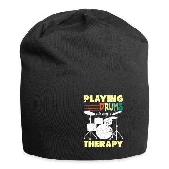 Drums - Jersey Beanie - black - Front