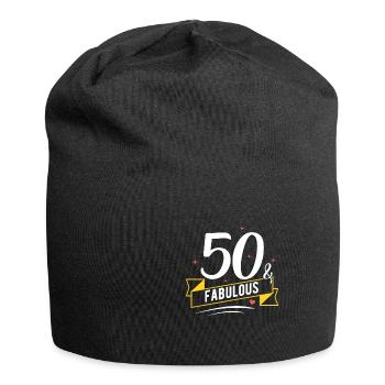 50ème anniversaire - Bonnet en jersey - noir - Devant