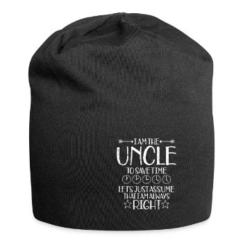 uncle - Jersey Beanie - black - Front