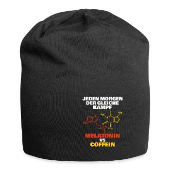 Chemie - Jersey-Beanie - Schwarz - Vorne