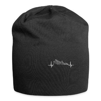 Los Angeles - Jersey-Beanie - Schwarz - Vorne