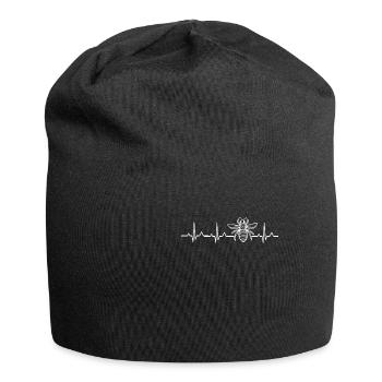 Ruches Coeurs Apiculteurs - Bonnet en jersey - noir - Devant