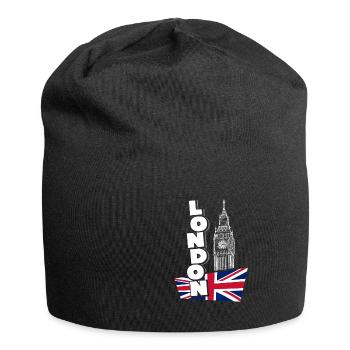 London - Jersey Beanie - black - Front