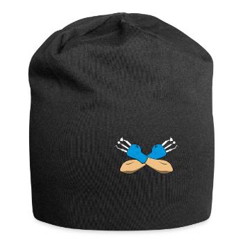 Assistant dentaire dentiste dents dentiste cadeau - Bonnet en jersey - noir - Devant