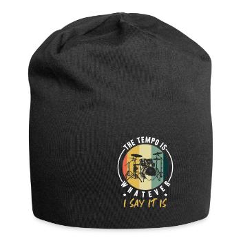 Drums - Jersey Beanie - black - Front