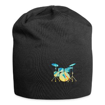 Drums - Jersey Beanie - black - Front