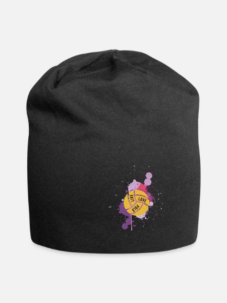 Wasserball - Jersey-Beanie - Schwarz