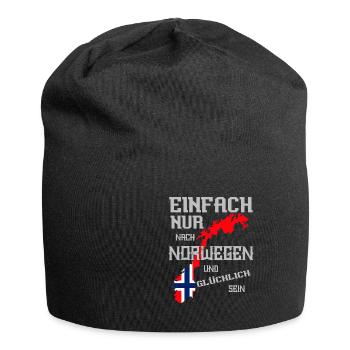 Norway - Jersey Beanie - black - Front
