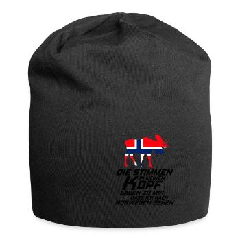 Norway - Jersey Beanie - black - Front
